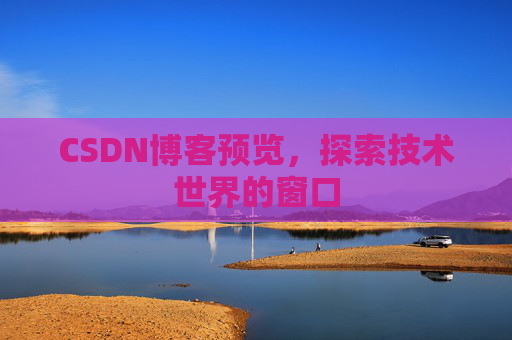 CSDN博客预览，探索技术世界的窗口